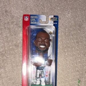 NFL 2002 Edition Play Makers Bobblehead - Blue and White
